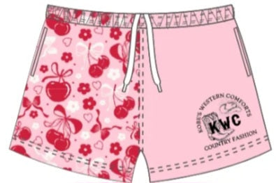 sweet cherries Footy Shorts (Pre Order delivery dec)